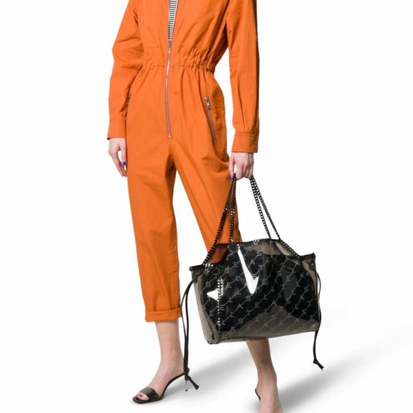 New Stella McCartney PVC Monogram Falabella Shoulder Bag - Picture 5 of 16